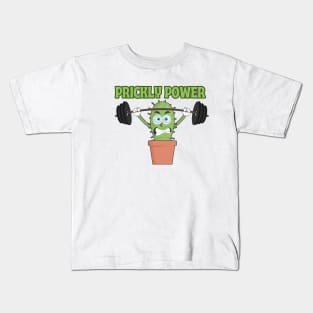 PRICKLY POWER Kids T-Shirt